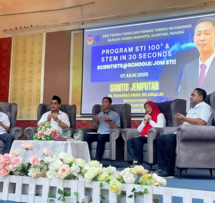 FTKPM Contributes Expertise to STI 100³ & STEM in 30 Seconds Programme at SMK Tengku Panglima Perang Tengku Muhammad